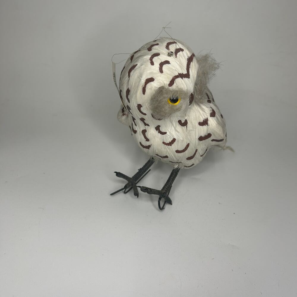 NWT New Martha Stewart Owl Figure Figurine Home Decor 6" x 8"